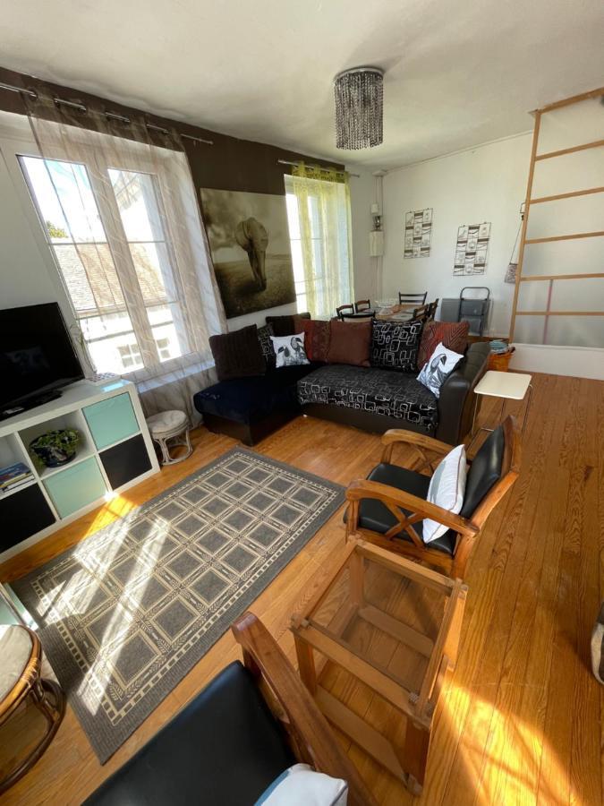 Duplex Appartamento Beaumont-sur-Sarthe Esterno foto